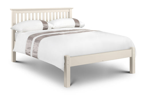 Toledo White Low Footend Bed - Luminex FurnitureWooden BedsBAR012