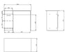 Trevina Matt White Computer Desk - Luminex FurnitureDesk3035