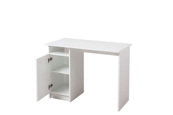 Trevina Matt White Computer Desk - Luminex FurnitureDesk3035
