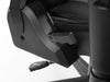 Trezor Faux Leather Gaming Chair – Black & Grey, Fully Adjustable - Luminex FurnitureOffice ChairMET101