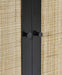 Tribeca 2 Door Wardrobe - Black - Luminex FurnitureWardrobePAD104