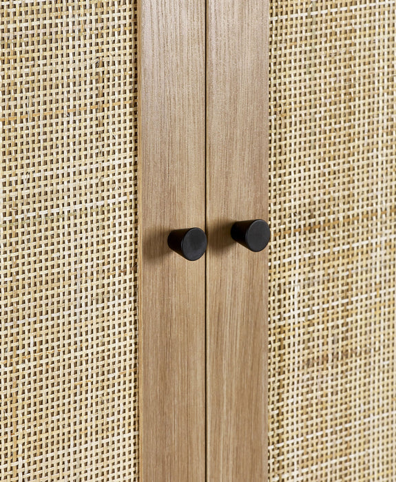 Tribeca 2 Door Wardrobe in Oak - Luminex FurnitureWardrobePAD004