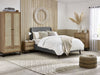 Tribeca 2 Drawer Bedside - Oak - Luminex FurnitureBedside TablePAD001