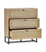 Tribeca 3 Drawer Chest - Oak - Luminex FurnitureChest of drawersPAD002