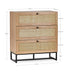 Tribeca 3 Drawer Chest - Oak - Luminex FurnitureChest of drawersPAD002