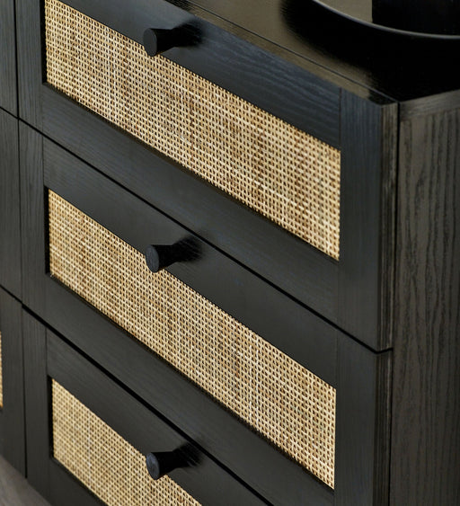Tribeca 6 Drawer Chest - Black - Luminex FurnitureChest of drawersPAD103