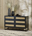 Tribeca 6 Drawer Chest - Black - Luminex FurnitureChest of drawersPAD103