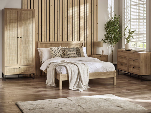 Tribeca Rattan Bed - Luminex FurnitureWooden BedsPAD009