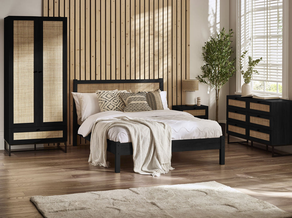 Tribeca Rattan Bed - Luminex FurnitureWooden BedsPAD009