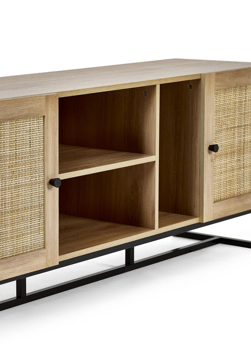 Tribeca TV Unit – Oak Finish - Luminex FurnitureTV UnitPAD006