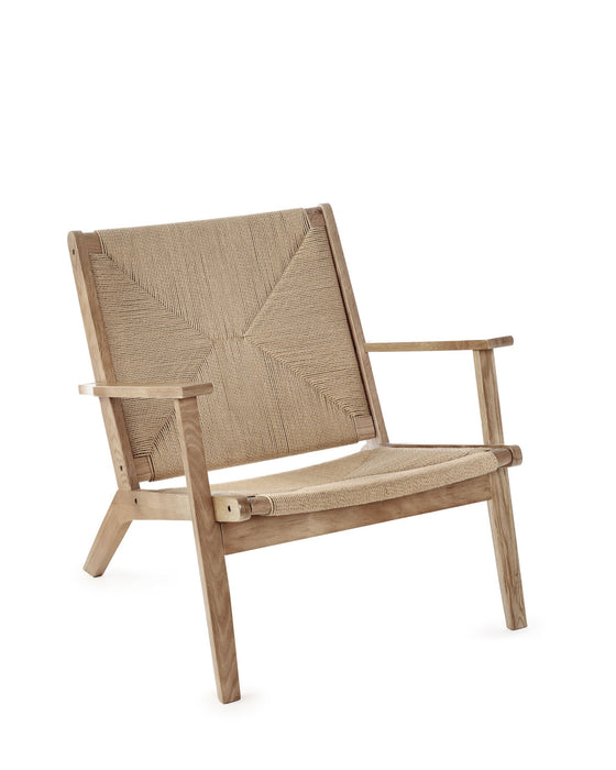 Truva Chair – Black or Oak Minimalist Armchair - Luminex FurnitureOccasional ChairsICA001