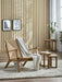 Truva Chair – Black or Oak Minimalist Armchair - Luminex FurnitureOccasional ChairsICA002