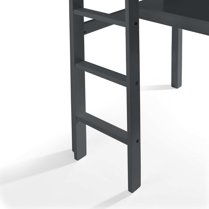 Turnberry High Sleeper Bed with Desk & Storage – Anthracite - Luminex FurnitureHigh SleepersTIT003
