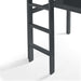 Turnberry High Sleeper Bed with Desk & Storage – Anthracite - Luminex FurnitureHigh SleepersTIT003