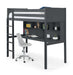 Turnberry High Sleeper Bed with Desk & Storage – Anthracite - Luminex FurnitureHigh SleepersTIT003