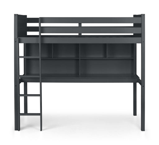 Turnberry High Sleeper Bed with Desk & Storage – Anthracite - Luminex FurnitureHigh SleepersTIT003