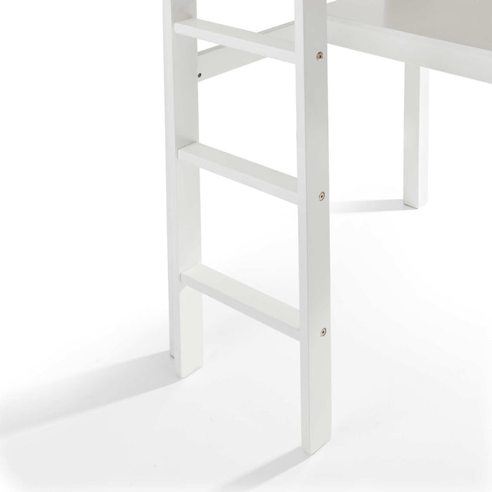 Turnberry High Sleeper Bed with Desk & Storage – Surf White - Luminex FurnitureHigh SleepersTIT001