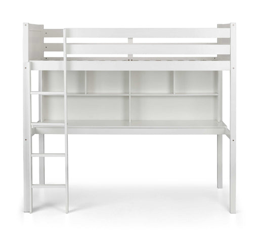 Turnberry High Sleeper Bed with Desk & Storage – Surf White - Luminex FurnitureHigh SleepersTIT001