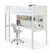 Turnberry High Sleeper Bed with Desk & Storage – Surf White - Luminex FurnitureHigh SleepersTIT001