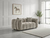 Umbria Mocha 2 Seater Sofa – Modern Channel - Tufted Design - Luminex FurnitureSofasvenice_2_str_mocha