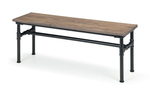 Valentina Industrial Mocha Bench - Luminex FurnitureBench SeatCAR503