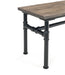 Valentina Industrial Mocha Bench - Luminex FurnitureBench SeatCAR503