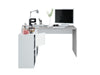 Varenna White & Concrete Grey Flexi Corner Office Desk - Luminex FurnitureDesk3029