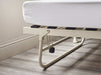 Vassall Day Bed with Trundle – Stone White Metal Guest Bed - Luminex FurnitureDay BedsVER004