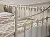 Vassall Day Bed with Trundle – Stone White Metal Guest Bed - Luminex FurnitureDay BedsVER004