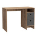Vegas Desk Bleached Oak With Two Drawers - LuminexFurnitureDeskVG106