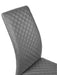 Velto Grey Upholstered Cantilever Dining Chairs – Set of 4 - Luminex FurnitureChairsXAV101