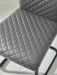 Velto Grey Upholstered Cantilever Dining Chairs – Set of 4 - Luminex FurnitureChairsXAV101