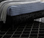 Venice Dark Grey Velvet Bed Frame - Luminex FurnitureBedVENI46BLACK