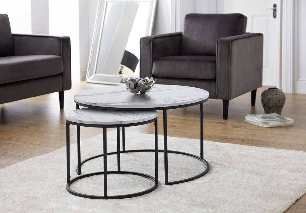 Vianne Round Nesting Coffee Tables - Luminex FurnitureCoffee TableBEL103