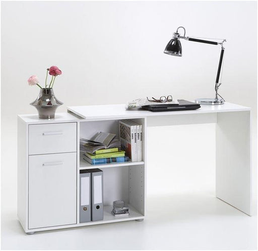 Vierra Alpine White Flexi Corner Desk - Luminex FurnitureDesk2560