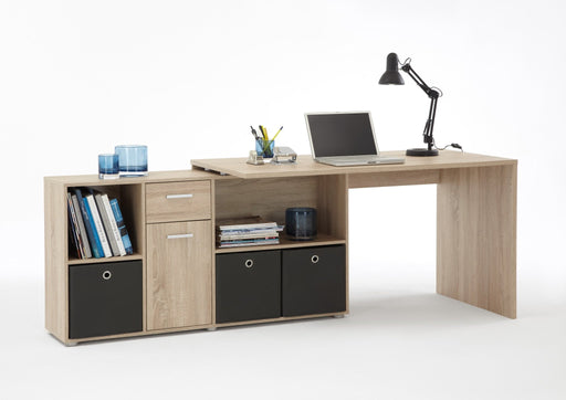 Vierra Oak Effect Flexi Corner Desk - Luminex FurnitureDesk2563
