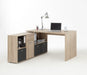 Vierra Oak Effect Flexi Corner Desk - Luminex FurnitureDesk2563