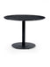 Violet Black Marble Effect Round Dining Table - Luminex FurnitureDining TableLUC302