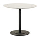 Violet Round Dining Table – White Marble Effect - Luminex FurnitureDining TableLUC301