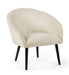 Virel Boucle Accent Chair - Ivory - Luminex FurnitureOccasional ChairsAMA101