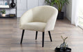 Virel Boucle Accent Chair - Ivory - Luminex FurnitureOccasional ChairsAMA101