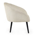 Virel Boucle Accent Chair - Ivory - Luminex FurnitureOccasional ChairsAMA101