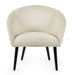 Virel Boucle Accent Chair - Ivory - Luminex FurnitureOccasional ChairsAMA101