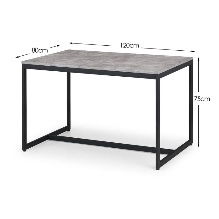 Viviana Concrete Dining Table - Luminex FurnitureDining TableSTA106