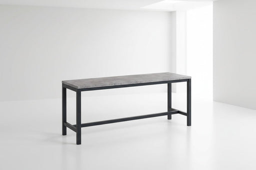 Viviana Concrete Effect Dining Bench - Luminex FurnitureBench SeatSTA105
