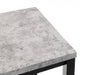 Viviana Concrete Effect Dining Bench - Luminex FurnitureBench SeatSTA105