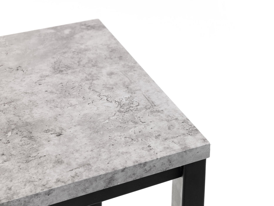 Viviana Concrete Effect Dining Bench - Luminex FurnitureBench SeatSTA105