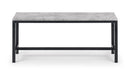 Viviana Concrete Effect Dining Bench - Luminex FurnitureBench SeatSTA105