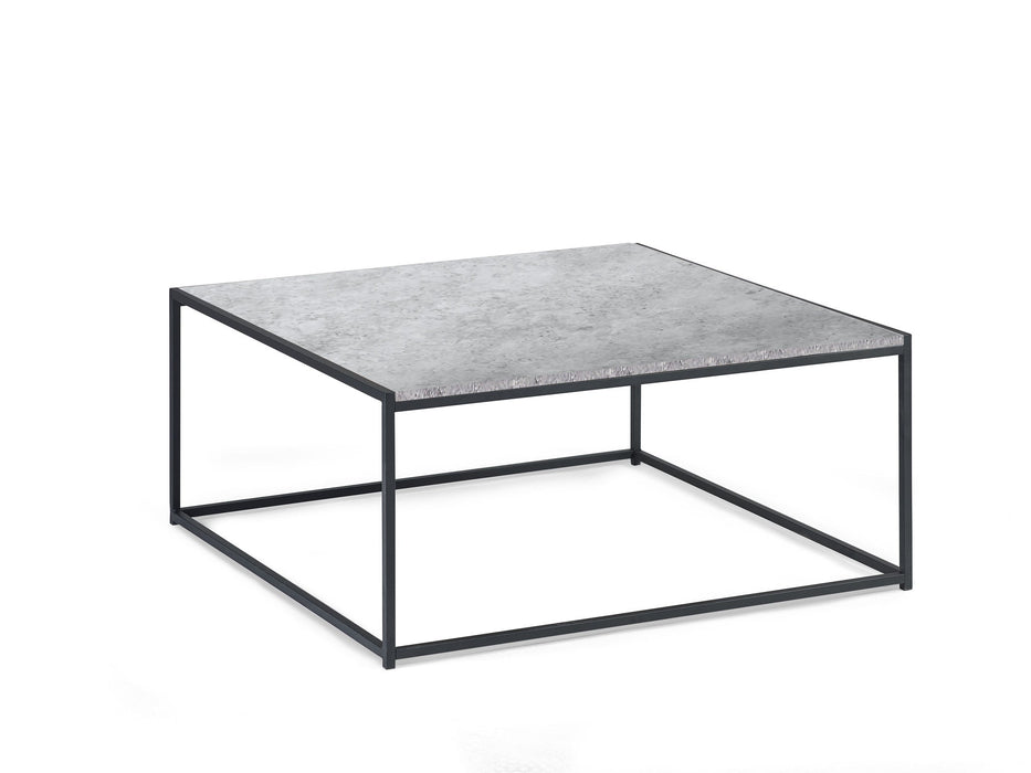 Viviana Concrete Effect Square Coffee Table - Luminex FurnitureCoffee TableSTA110