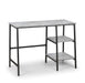 Viviana Desk – Concrete Effect & Metal Frame - Luminex FurnitureDeskSTA212